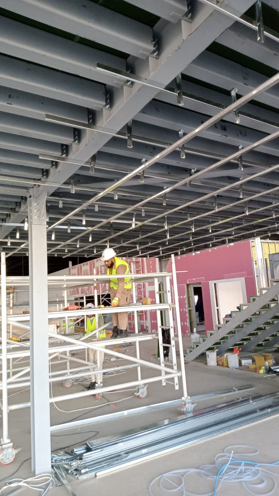Steel Platform Erection